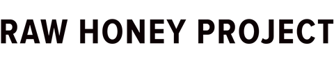 Raw Honey Project logo in black text on a white background